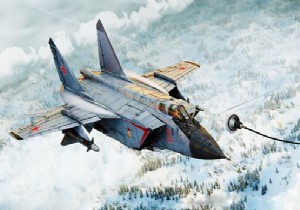 KAZAKİSTAN DA MiG-31 DÜŞTÜ