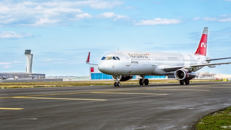NORDWIND AIRLINES İSTANBUL'A UÇTU