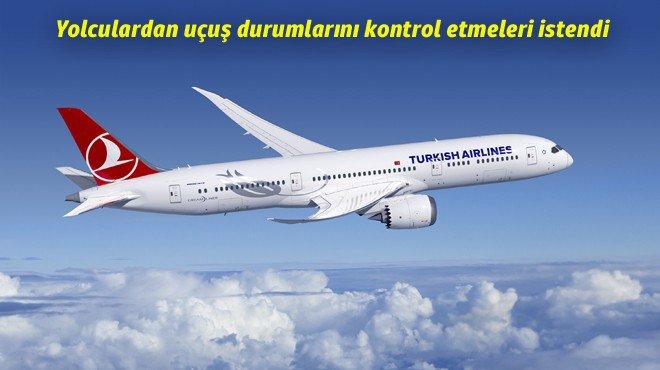 THY'DEN SEFER İPTALLERİ