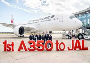 JAPAN AIRLINES DE İLK A350 XWB