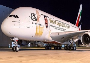 İŞTE EMIRATES’İN 100’ÜNCÜ A380’İ