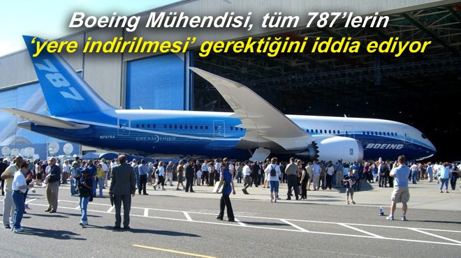  787 DREAMLINER  UYARISI