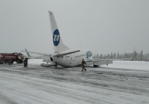 UTAIR UÇAĞI TEHLİKE ATLATTI