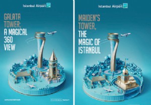 İSTANBUL HAVALİMANI NA YENİ TASARIMLAR