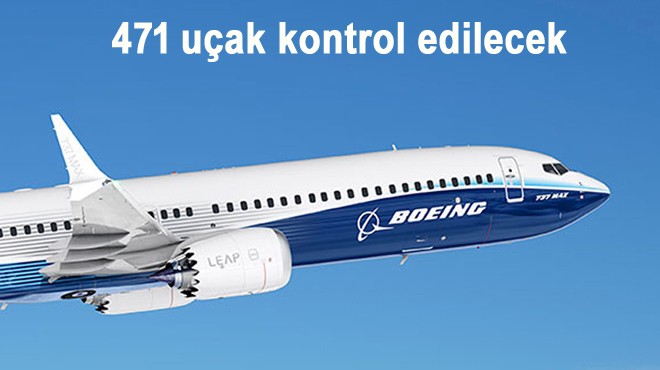737 MAX İÇİN  ÇATLAK  İNCELEMESİ