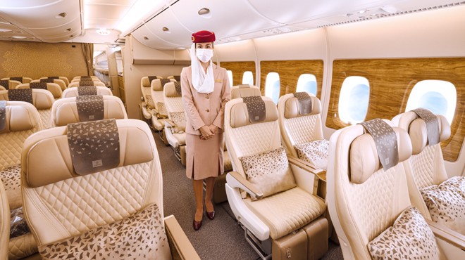 A380 DE  PREMIUM EKONOMİ 