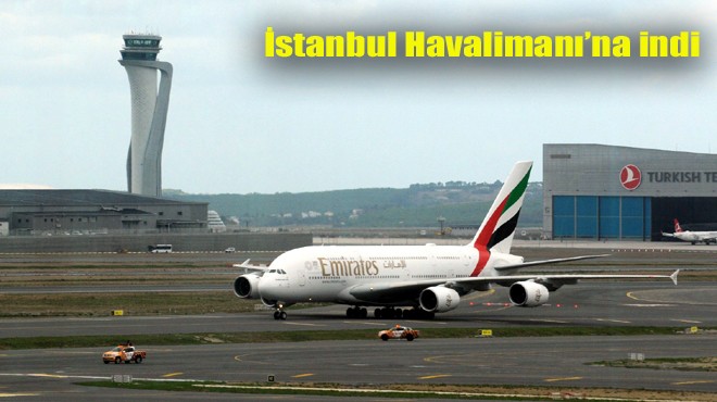 A380 LE İLK TARİFELİ SEFER