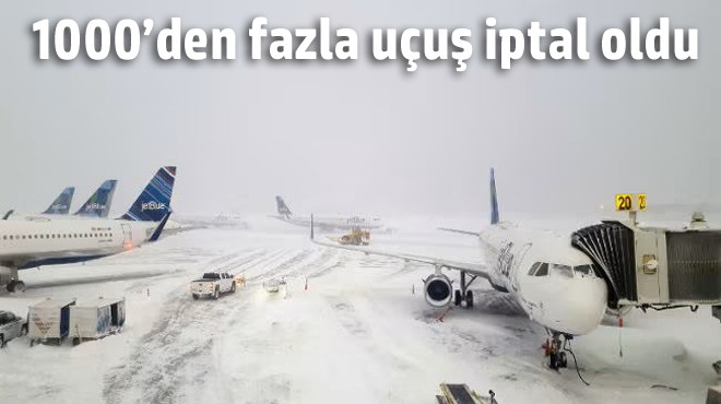 ABD DE  FIRTINA  İPTALLERİ