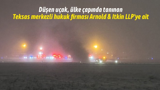 ABD DE ÖZEL JET DÜŞTÜ: 8 ÖLÜ