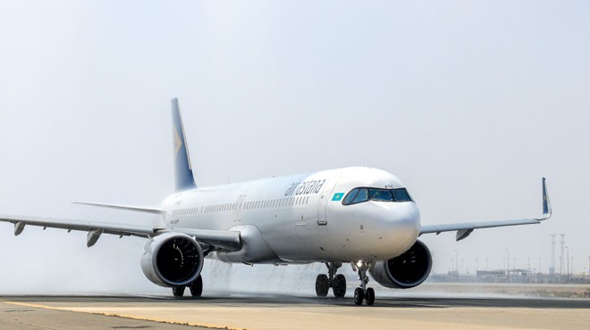 AIR ASTANA CİDDE YE UÇUYOR