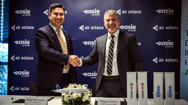 AIR ASTANA  EASIE Yİ SEÇTİ