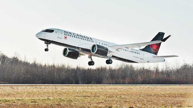 AIR CANADA A220 ALIYOR