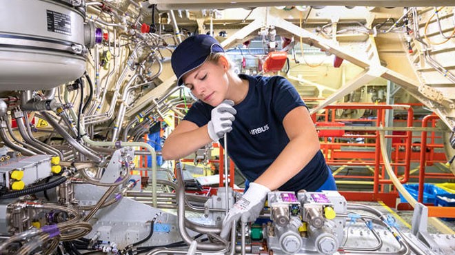 AIRBUS İŞÇİSİ GREVE  EVET  DEDİ