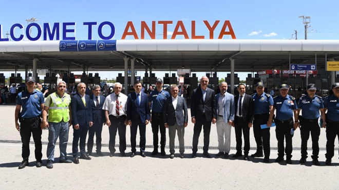 ANTALYA HAVALİMANI NA ZİYARET