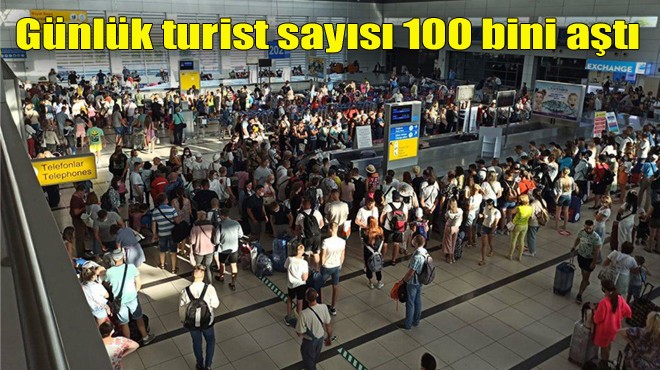 ANTALYA’YA TURİST AKINI