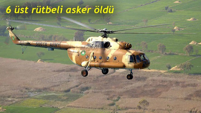 ASKERİ HELİKOPTER DÜŞTÜ