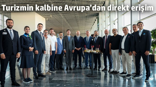 BODRUM'DAN AVRUPA'YA UÇUŞ