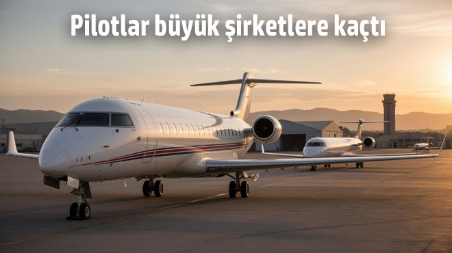 BÖLGESEL UÇAKLAR YERDE KALDI