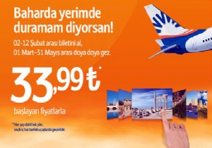 SUNEXPRESS’TEN BAHAR KAMPANYASI