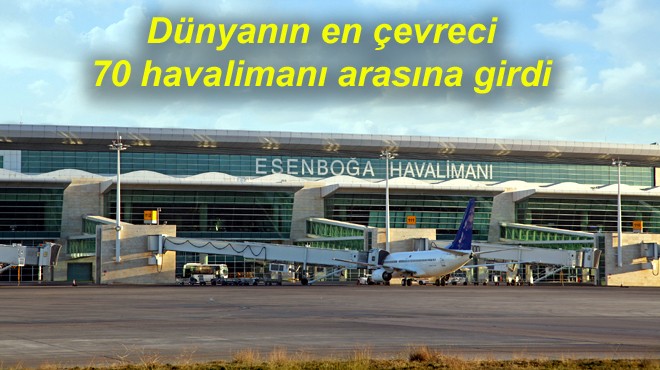 ÇEVRECİLİKTE SINIF ATLADI