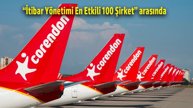 CORENDON'UN BAŞARISI