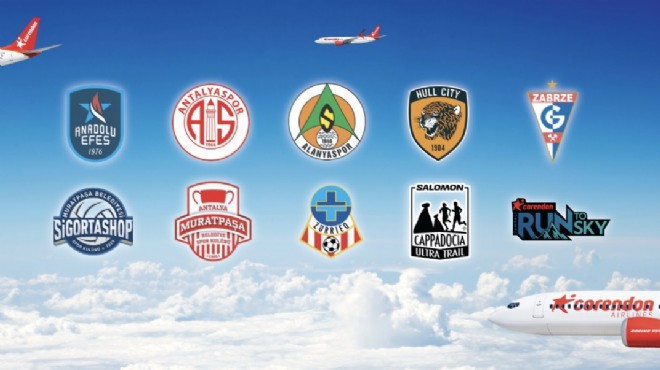 CORENDON'DAN SPORA TAM DESTEK