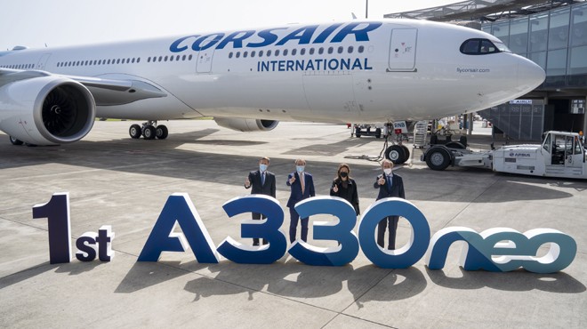 CORSAIR İLK A330NEO SUNU ALDI