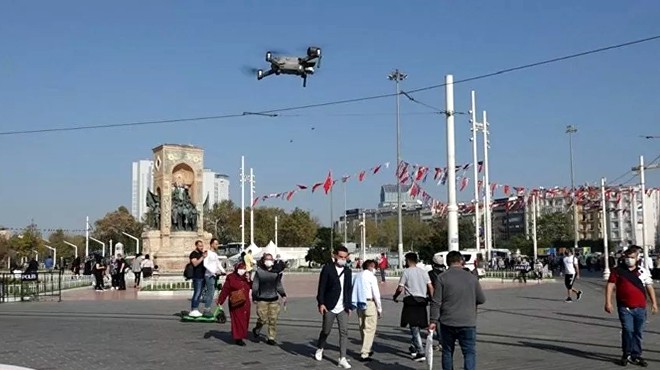 DRONE LA MASKE DENETİMİ