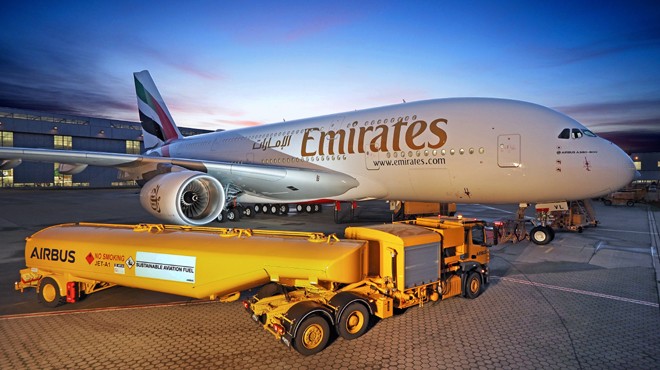 EMIRATES A380 İ TESLİM ALDI