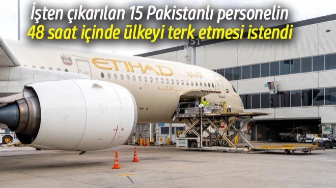 ETIHAD’DA ŞOK İŞTEN ÇIKARMA