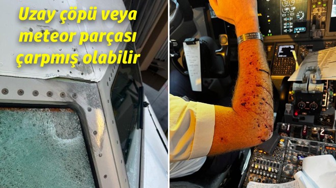 HAVADA CAMI ÇATLADI
