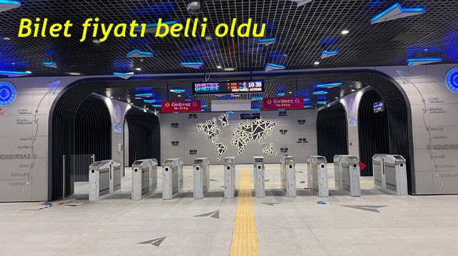 HAVALİMANI METROSU AÇILIYOR