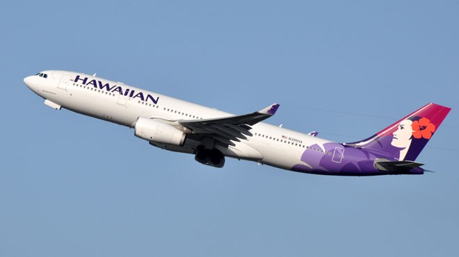 HAWAIIAN AIRLINES SATILDI