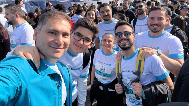 İGA ÇALIŞANI ENGELLİLER İÇİN KOŞTU