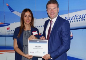 SUNEXPRESS SERTİFİKASINI ALDI