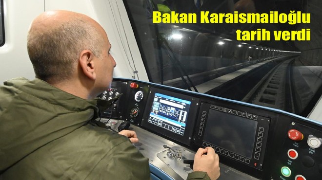 METRODA İLK TEST SÜRÜŞÜ YAPILDI