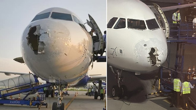 INDIGO UÇAĞI TEHLİKE ATLATTI