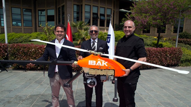 İNSANSIZ HELİKOPTERDEN İLK UÇUŞ