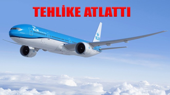 KLM UÇAĞI BALONLARA ÇARPTI