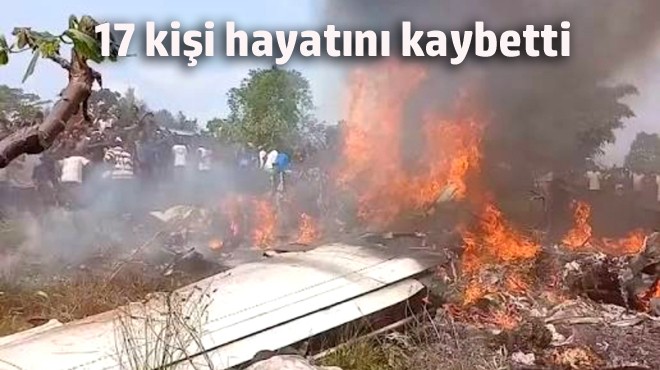 KONGO DA UÇAK DÜŞTÜ