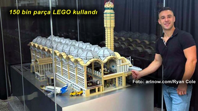 LEGODAN HAVALİMANI YAPTI