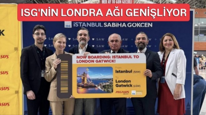 PEGASUS GATWICK UÇUŞU BAŞLADI