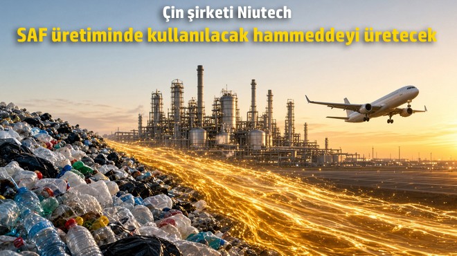 PLASTİK ATIKTAN UÇAK YAKITINA