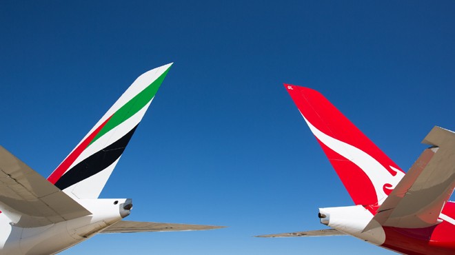 QANTAS-EMIRATES İŞBİRLİĞİ