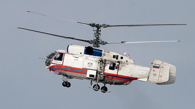 RUSYA DA HELİKOPTER KAZASI