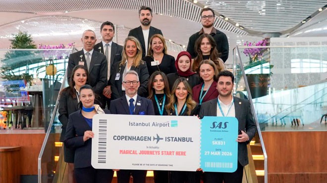 SAS İSTANBUL A UÇUYOR