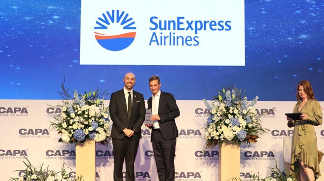 SUNEXPRESS E ÖDÜL GELDİ