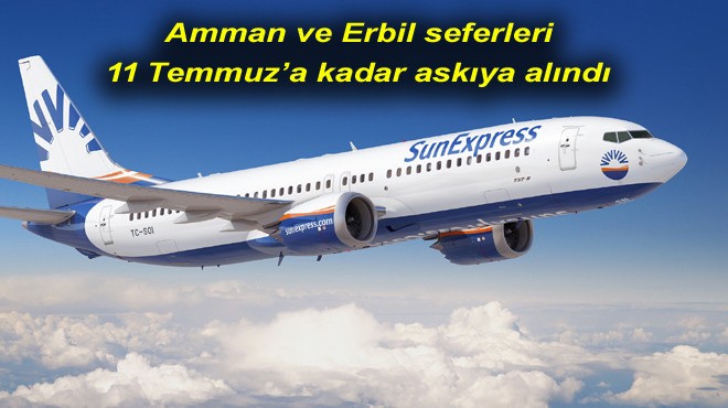 SUNEXPRESS'TEN DUYURU