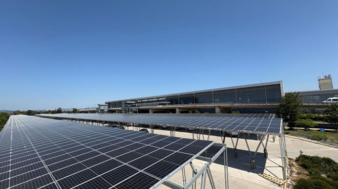 TAV BODRUM DA GÜNEŞ ENERJİSİ