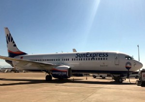 SUNEXPRESS İN YENİ UÇAĞI GELDİ